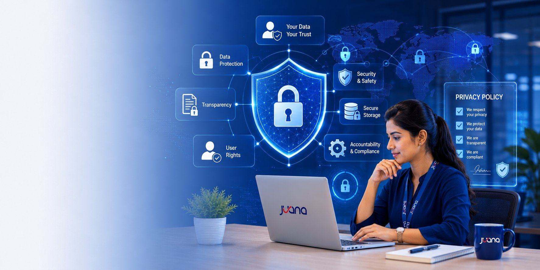 Juana data privacy and protection